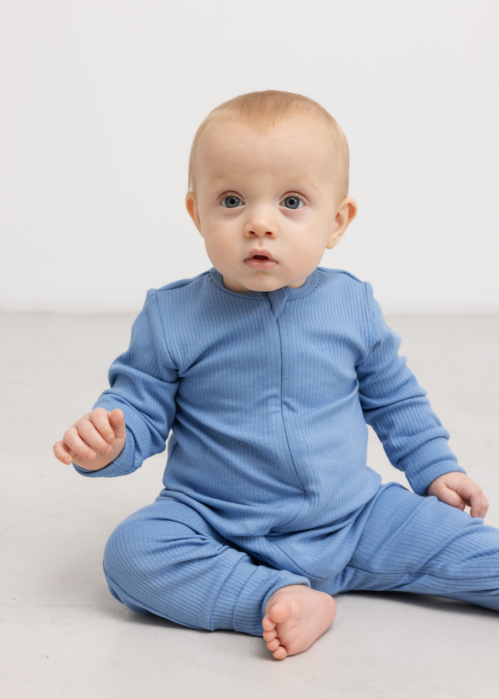 Rompy Zip, Jumpsuit - Blue Heaven
