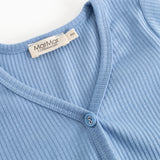 Cardigan, Blouse - Blue Heaven
