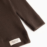 Tee LS, T-shirt - Dark Roast