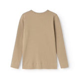 Plain Tee LS, T-shirt - Muddy