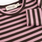 Plain Body LS, Bodysuit - Heather Stripe