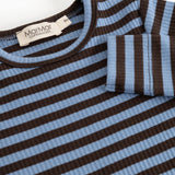 Plain Rompy, Jumpsuit - Blue Heaven Stripe