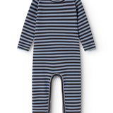 Plain Rompy, Jumpsuit - Blue Heaven Stripe