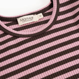 Plain Tee LS, T-shirt - Heather Stripe