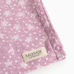Pink blouse with floral print, button/strap closure, and MarMar Copenhagen brand.