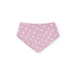 Savlesmæk (2-pack) in light pink with white pattern