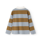 Tad Polo LS, Blouse - Monsoon Blue Stripe