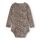 Leo Body LS, Bodysuit - Dark Brown Leo