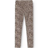 Leo Leg, Leggings - Dark Brown Leo