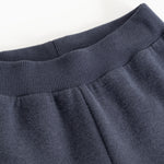 Elastic-waisted baby panties, fold them at the waistband.