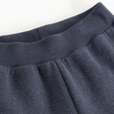 Elastic-waisted baby panties, fold them at the waistband.
