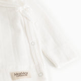 Tut Wrap LS, Blouse - Gentle White
