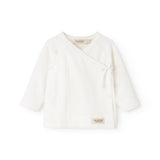 Tut Wrap LS, Blouse - Gentle White