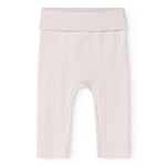 Baby tights with wide elastic edge and vertical texture, long legs