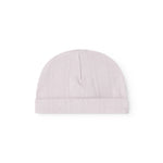 Aiko baby hue in bright violet with ribbed edge and vertical pattern line on the top part.