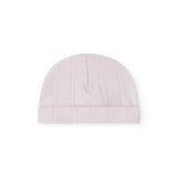 Aiko baby hue in bright violet with ribbed edge and vertical pattern line on the top part.