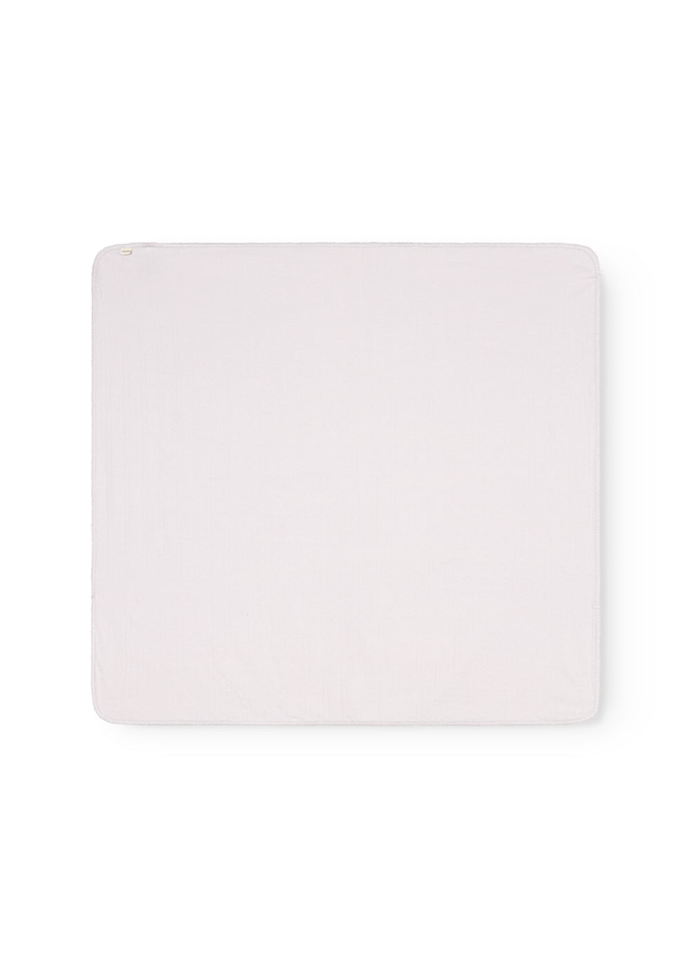 Solid carpet with a uniform surface, rounded corners, and a smooth back side.