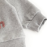 Theos B, Blouse - Cloud Grey Logo