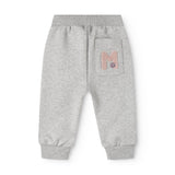 Pelon B, Pants - Cloud Grey Logo