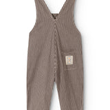 Ruben, Overalls - Dark Brownie Stripe