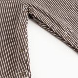 Ruben, Overalls - Dark Brownie Stripe