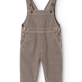 Ruben, Overalls - Dark Brownie Stripe