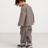 Pando, Pants - Dark Brownie Stripe