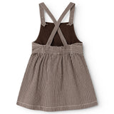 Sanne, Dress - Dark Brownie Stripe