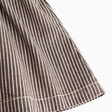 Sanne, Dress - Dark Brownie Stripe