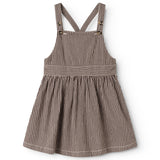 Sanne, Dress - Dark Brownie Stripe