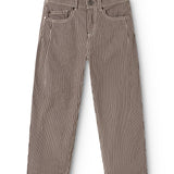 Pando, Pants - Dark Brownie Stripe