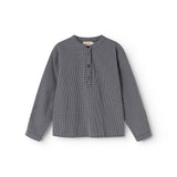 Tokyo, Shirt - Pigeon Blue Check