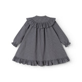 Dalina, Dress - Pigeon Blue Check