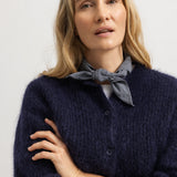 Airo, Scarf - Pigeon Blue Check