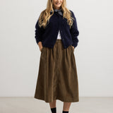 Tavon W, Knit Cardigan - Darkness Melange