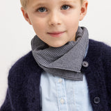 Tavon, Knit Cardigan - Darkness Melange