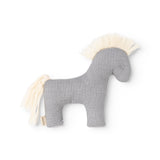 Little Horse, Fabric Horse - Blue Check