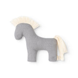 Little Horse, Fabric Horse - Blue Check