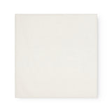 Plain cream wrap blanket in smooth fabric without pattern