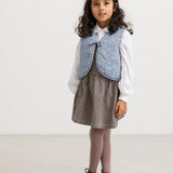 Sanne, Dress - Dark Brownie Stripe
