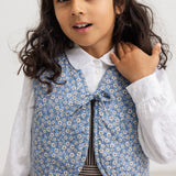 Sanne, Dress - Dark Brownie Stripe