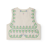 Juniper, Vest - Mirror Emb.