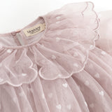 Dera B, Dress - Cloud Gray Hearts