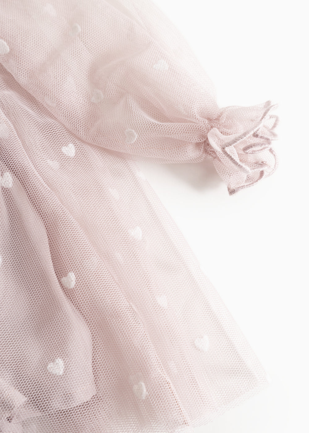 Dera B, Dress - Cloud Gray Hearts