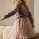 Tilda, Knit Cardigan - Dusty Purple
