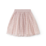 Solvig, Skirt - Cloud Gray Hearts