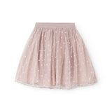 Solvig, Skirt - Cloud Gray Hearts