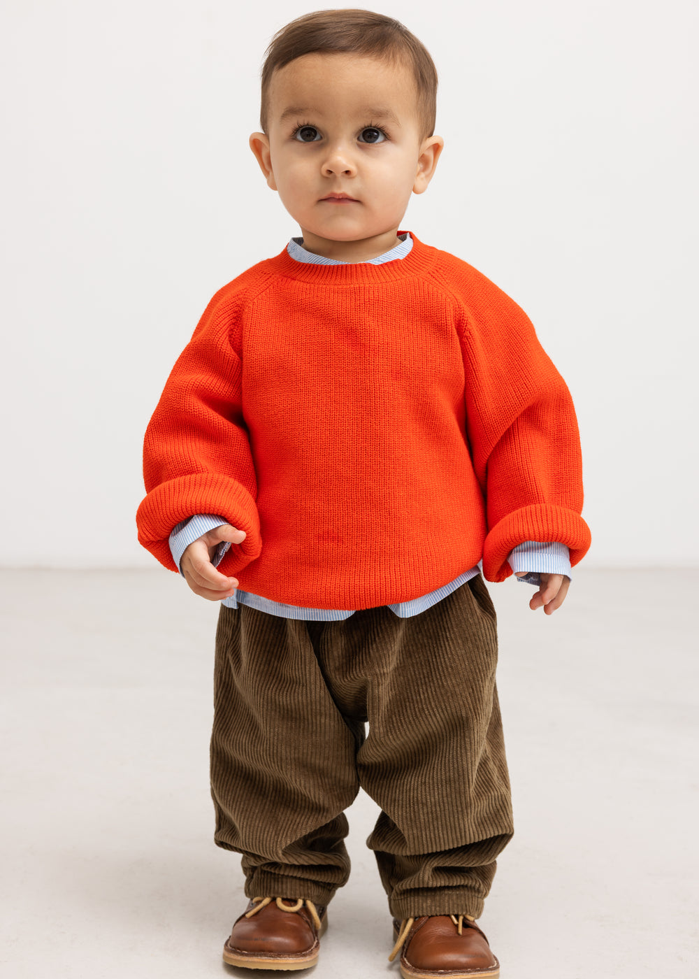 Torin B, Knit Blouse - Grapefruit