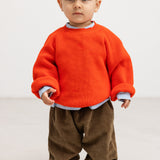 Torin B, Knit Blouse - Grapefruit