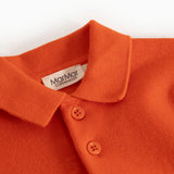 Teno Polo, Knit blouse - Grapefruit